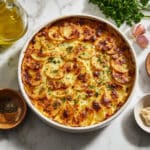 Roasted Garlic Potatoes au Gratin Recipe