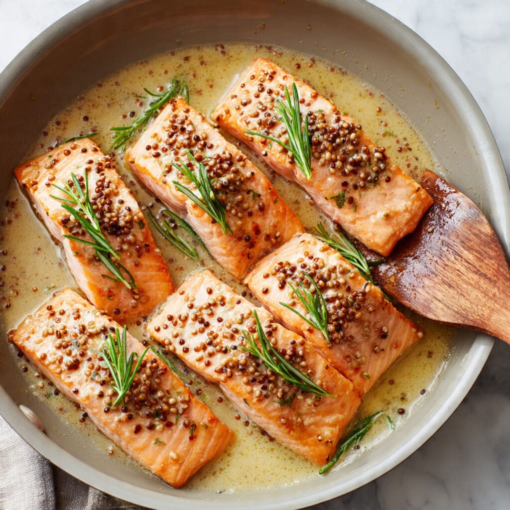 Pan-Fried Sockeye Salmon with Crispy Skin and Lemon Recipe