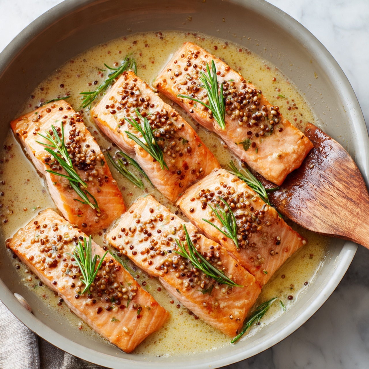 Pan-Fried Sockeye Salmon with Crispy Skin and Lemon Recipe