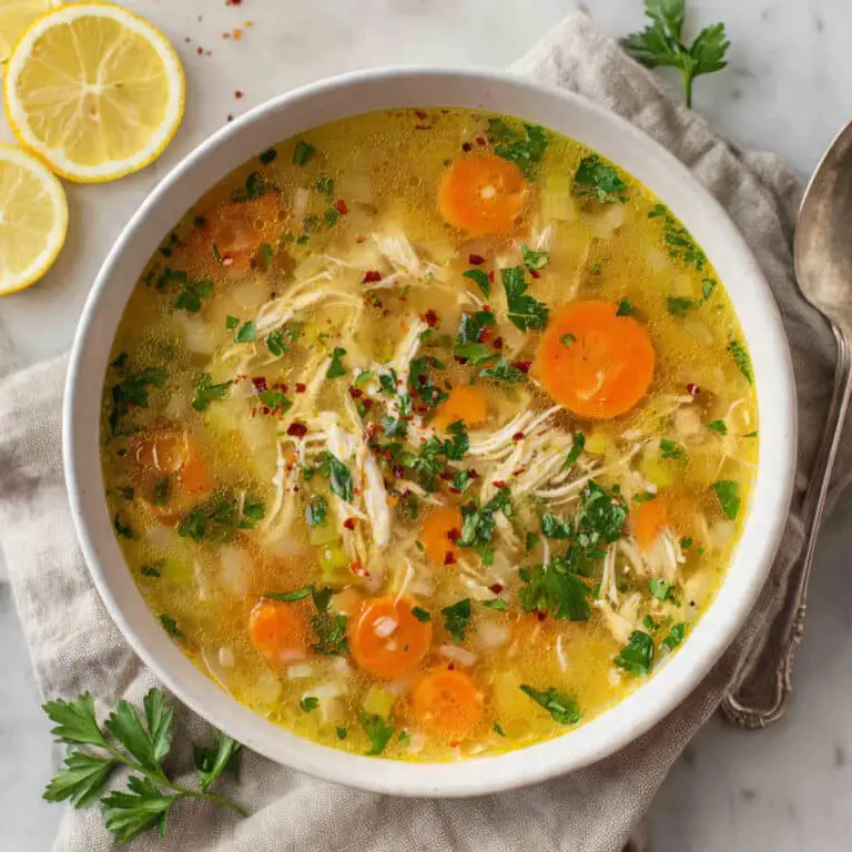 Anti-Inflammatory Turmeric Chicken Soup Recipe