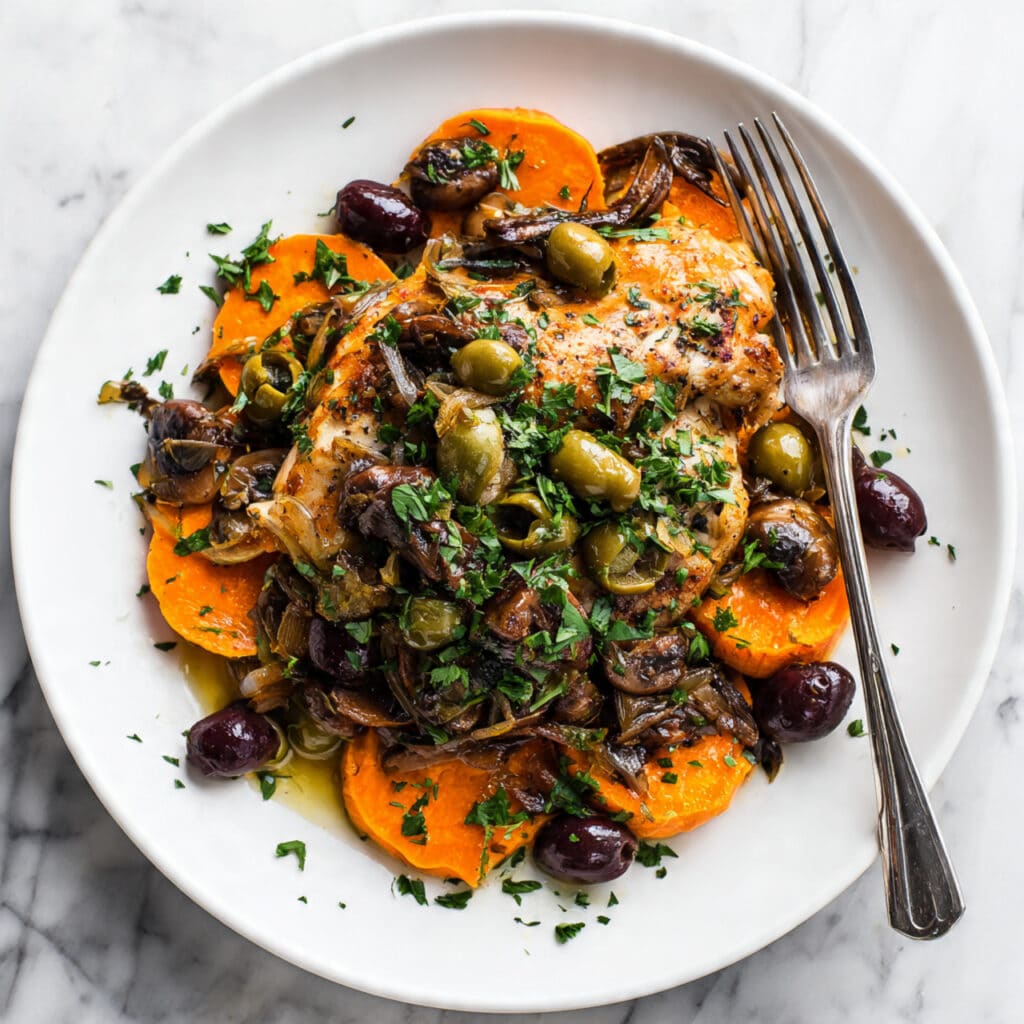 Ottolenghi-Inspired Chicken Marbella with Medjool Dates and Olives Recipe