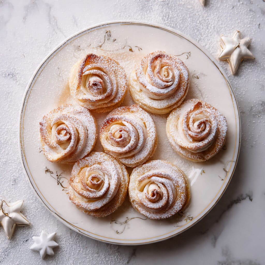Cinnamon Roll Roses Recipe