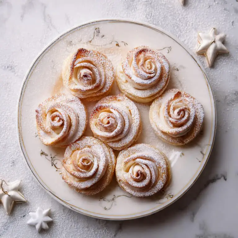 Cinnamon Roll Roses Recipe