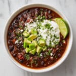 Spicy Black Bean Soup for a Cozy Night Recipe