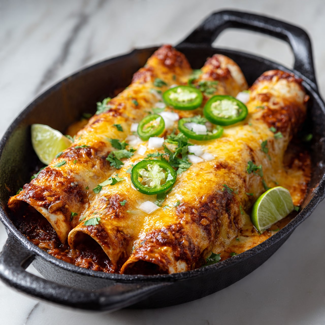 Tex-Mex Enchiladas Recipe - Recipe Image