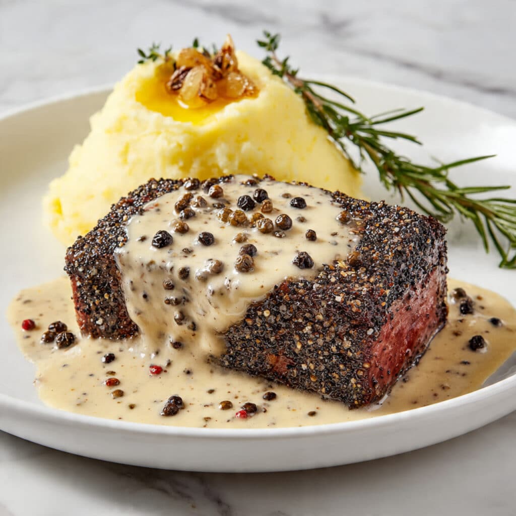 Steak Au Poivre Recipe