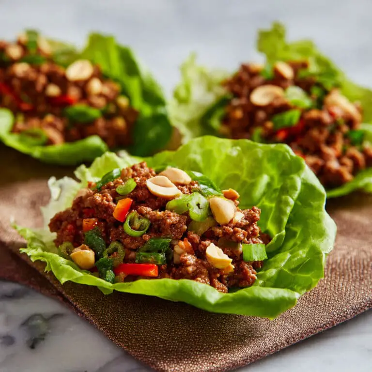 Beef Lettuce Wraps Recipe