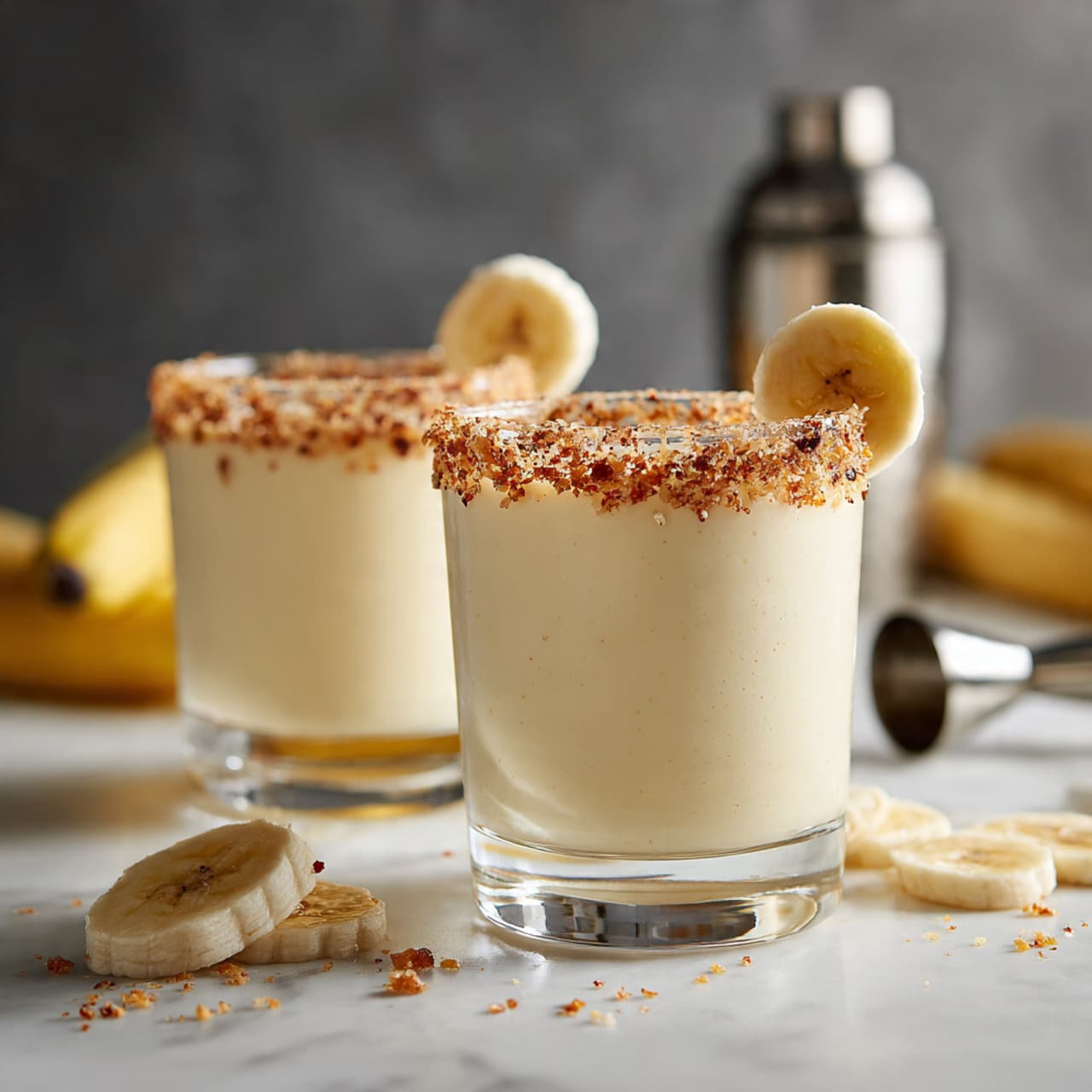 Bananas Foster Martini Recipe - Recipe Image