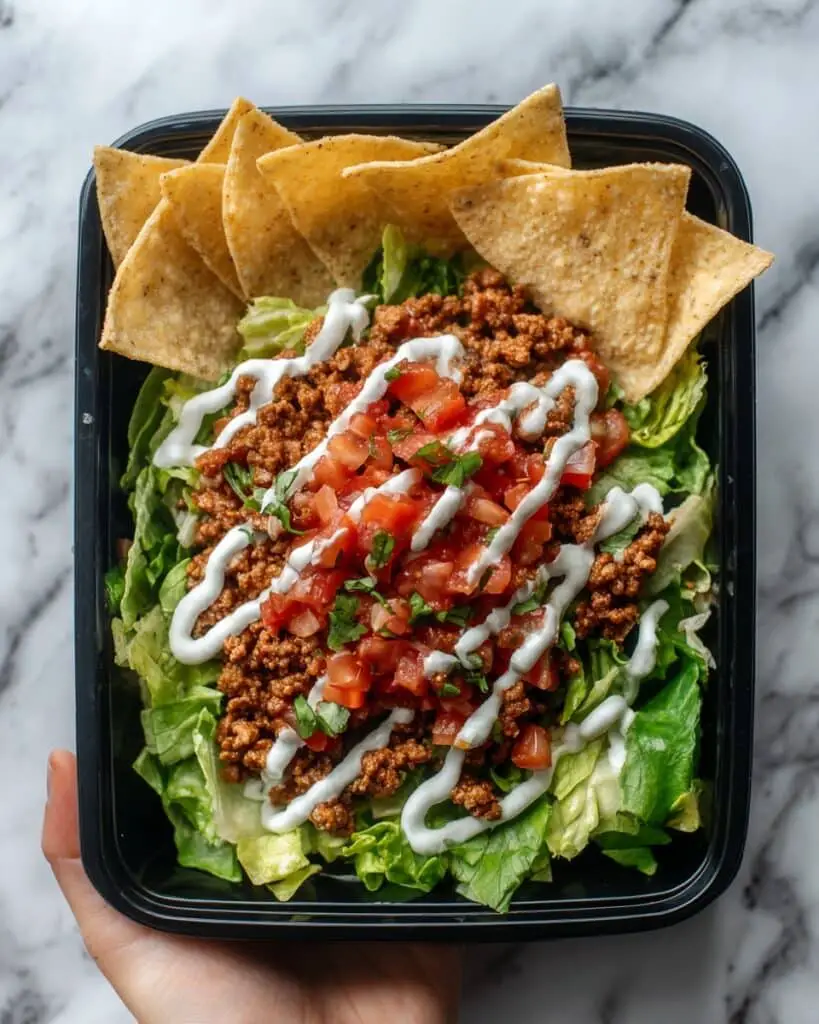 Taco Salad Meal Prep Recipe