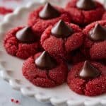 Easy Hershey’s Red Velvet Blossoms Cookies Recipe