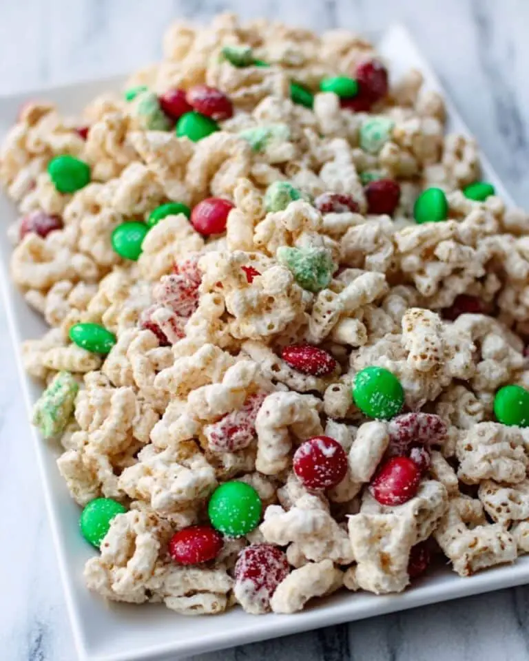 White Chocolate Reindeer Chow Recipe