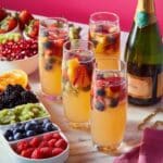 Galentine Mimosas: Fruity Sparkling Drinks for Valentine's Day Celebrations Recipe