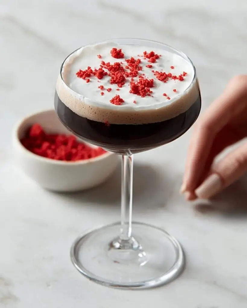 Decadent Red Velvet Martini Recipe