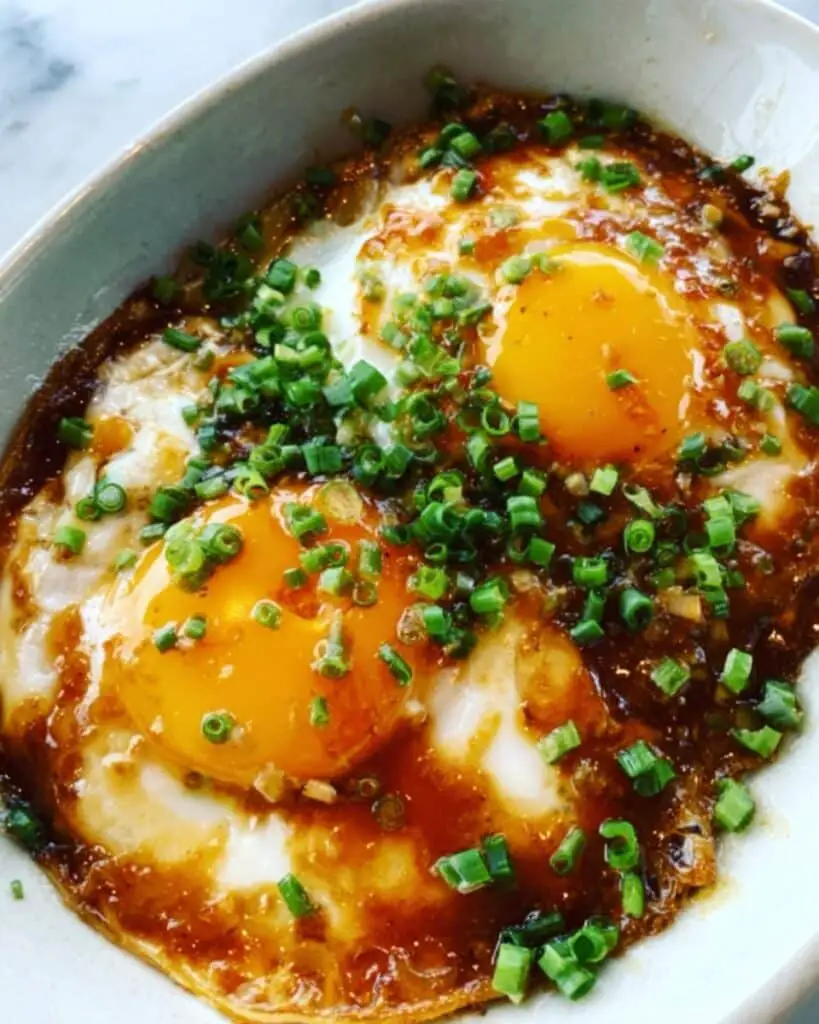 Spicy Sour Fried Egg Recipe