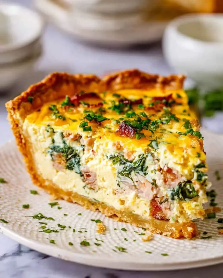 Easy Breakfast Quiche Recipe