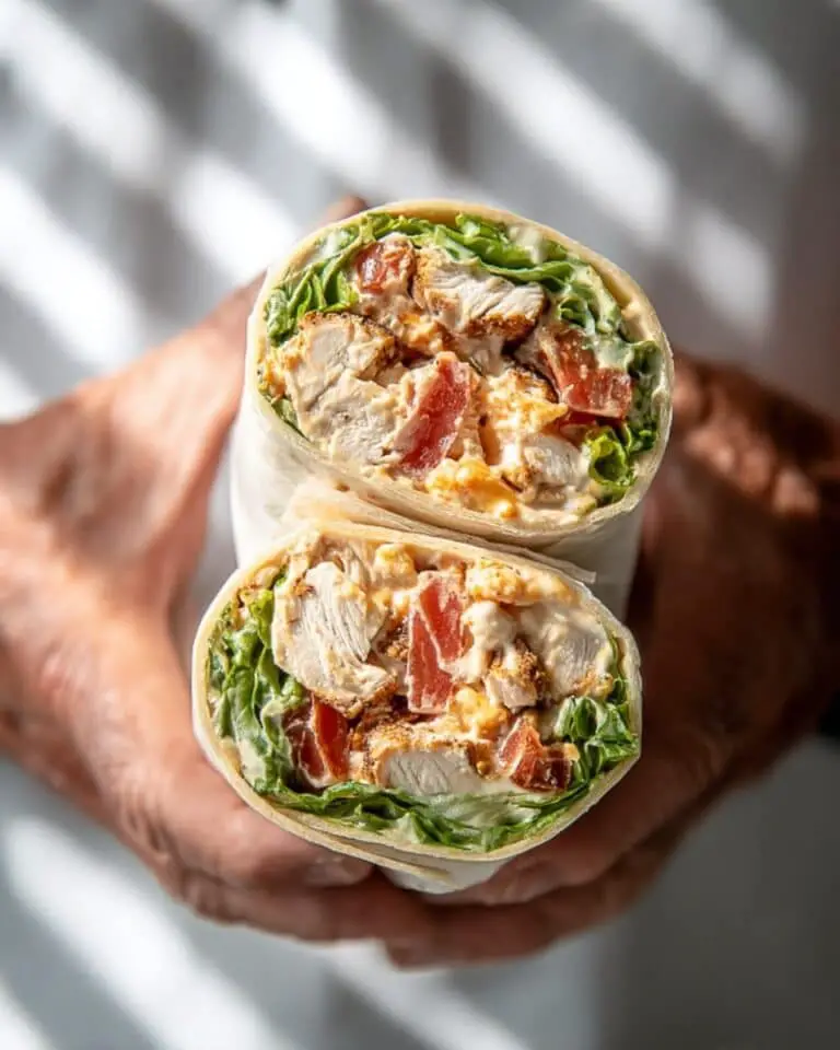 Crispy Chicken Beef Ranch Wrap Recipe