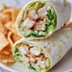 Easy Chicken Caesar Wraps Recipe