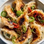 Crispy Rice Paper Dumplings with Vegetables Recipe