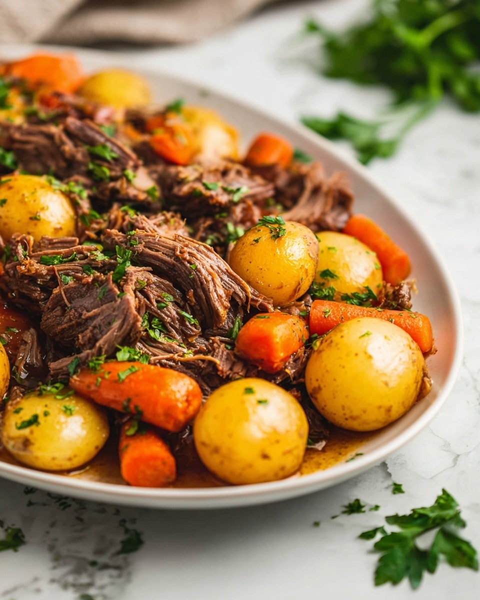 Easy Crock Pot Beef Roast Recipe