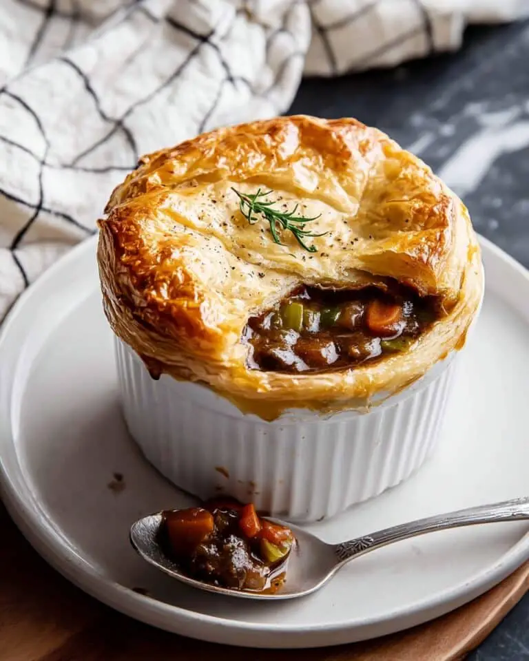 Steak and Ale Pot Pies Recipe