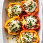 Philly Cheesesteak Stuffed Peppers Recipe