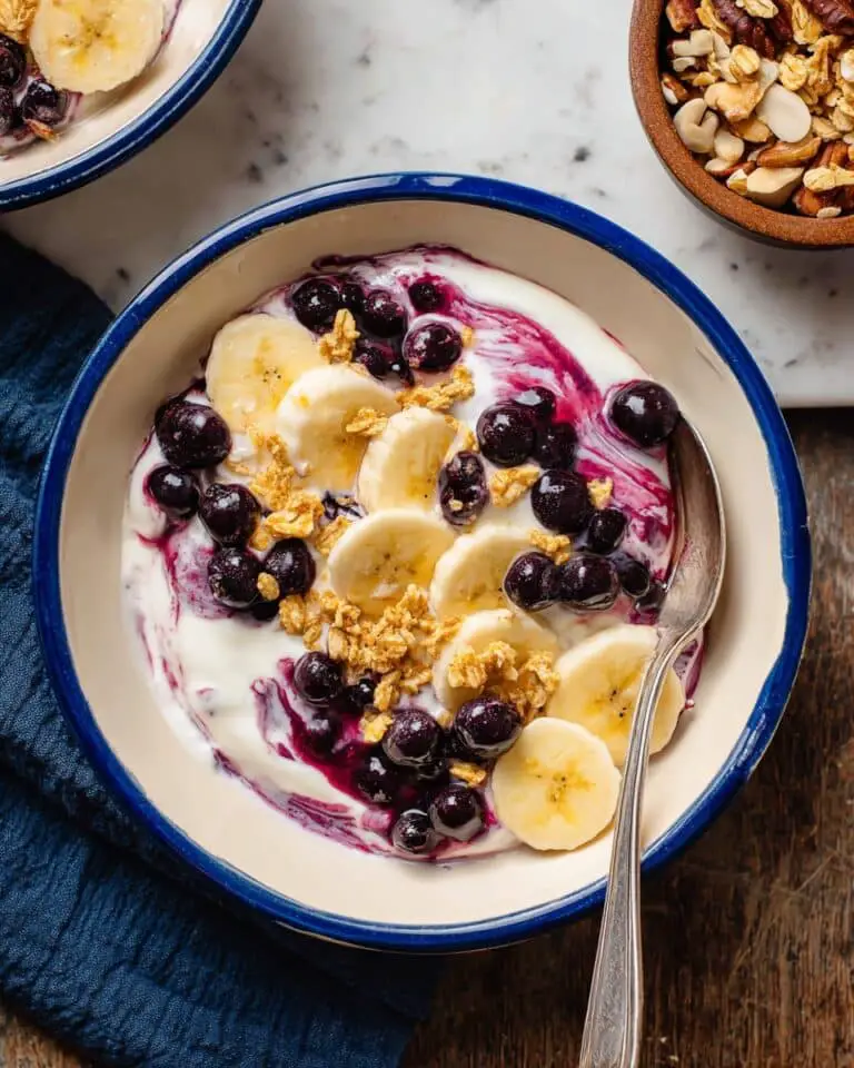 Healthy Breakfast Banana Split Recipe