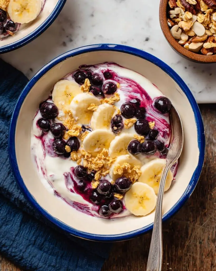 Healthy Breakfast Banana Split Recipe