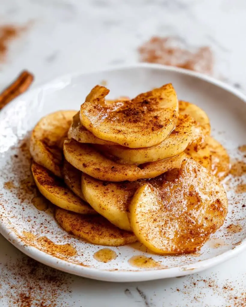 Cinnamon Apple Dippers with Creamy Dip Recipe