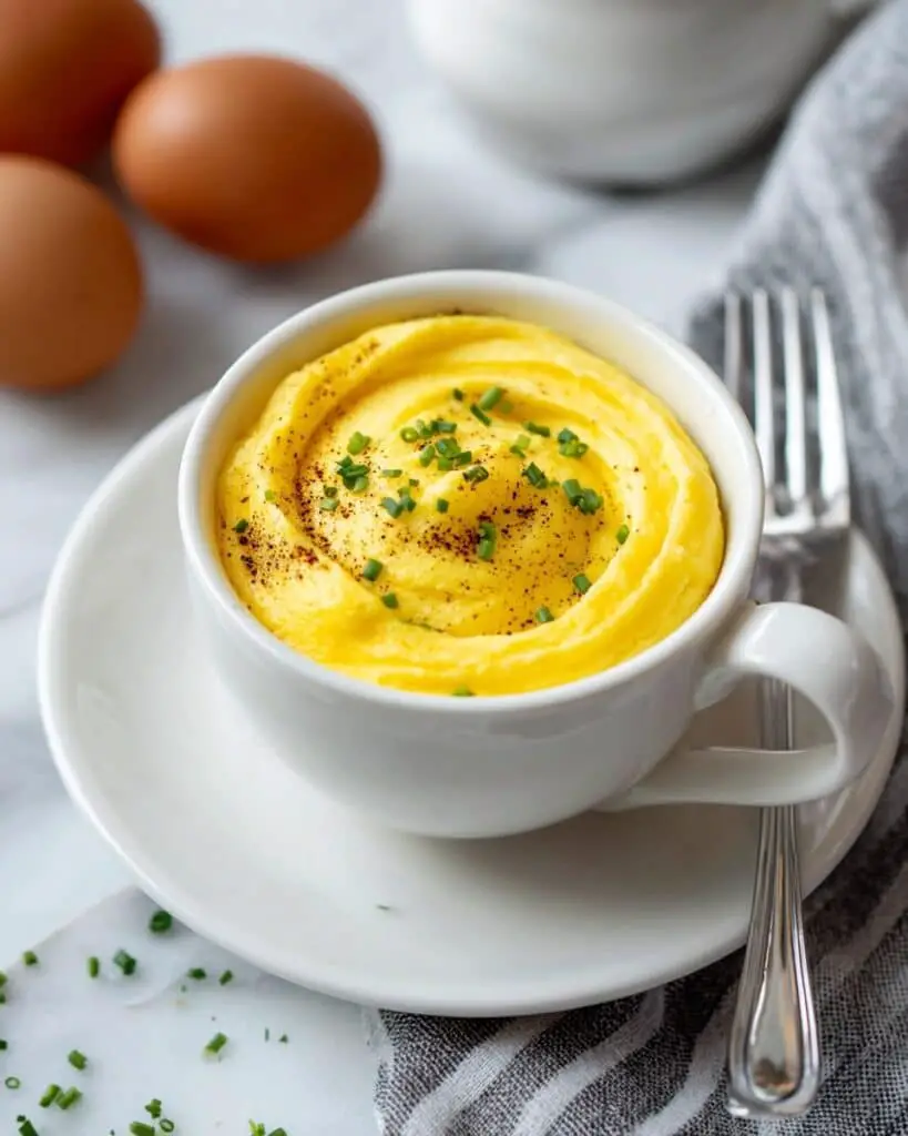 Easy Eggs in a Mug: A Fast and Fluffy Microwave Breakfast Recipe