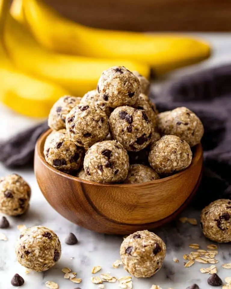 Chunky Monkey Oatmeal Balls Recipe