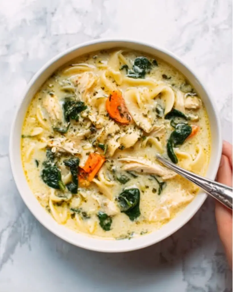 Hearty White Lasagna Soup Recipe