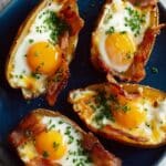 Twice Baked Loaded Breakfast Potatoes Recipe