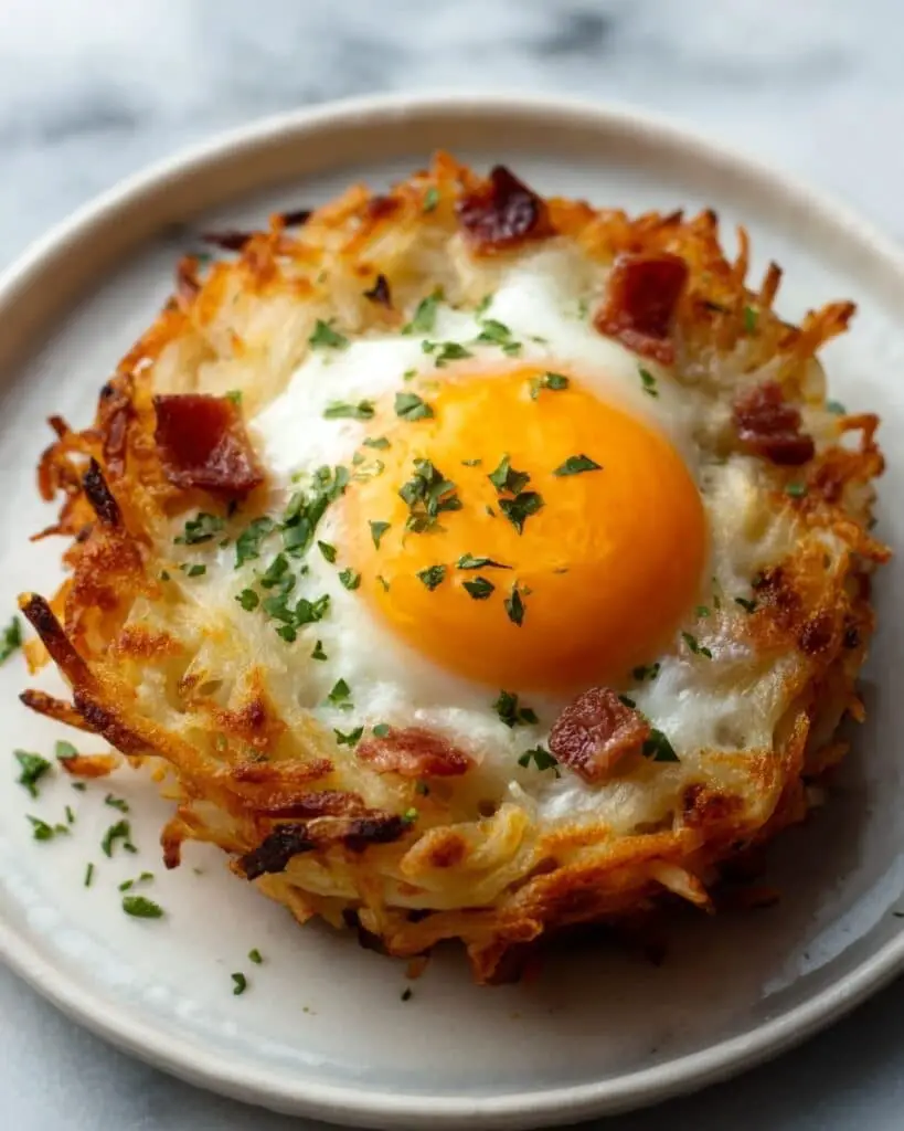 Baked Eggs Napoleon Recipe