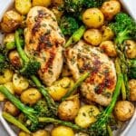 Sheet Pan Garlic Butter Chicken and Veggies Recipe