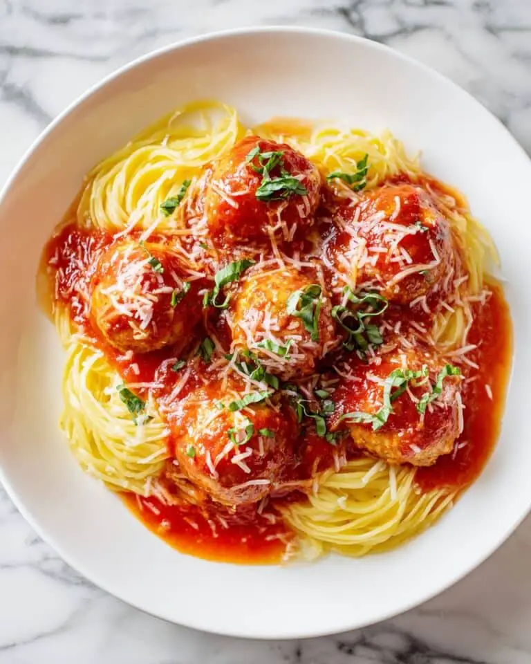 Chicken Parmesan Meatballs Recipe