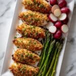 Parmesan-Crusted Chicken Sheet Pan Dinner Recipe