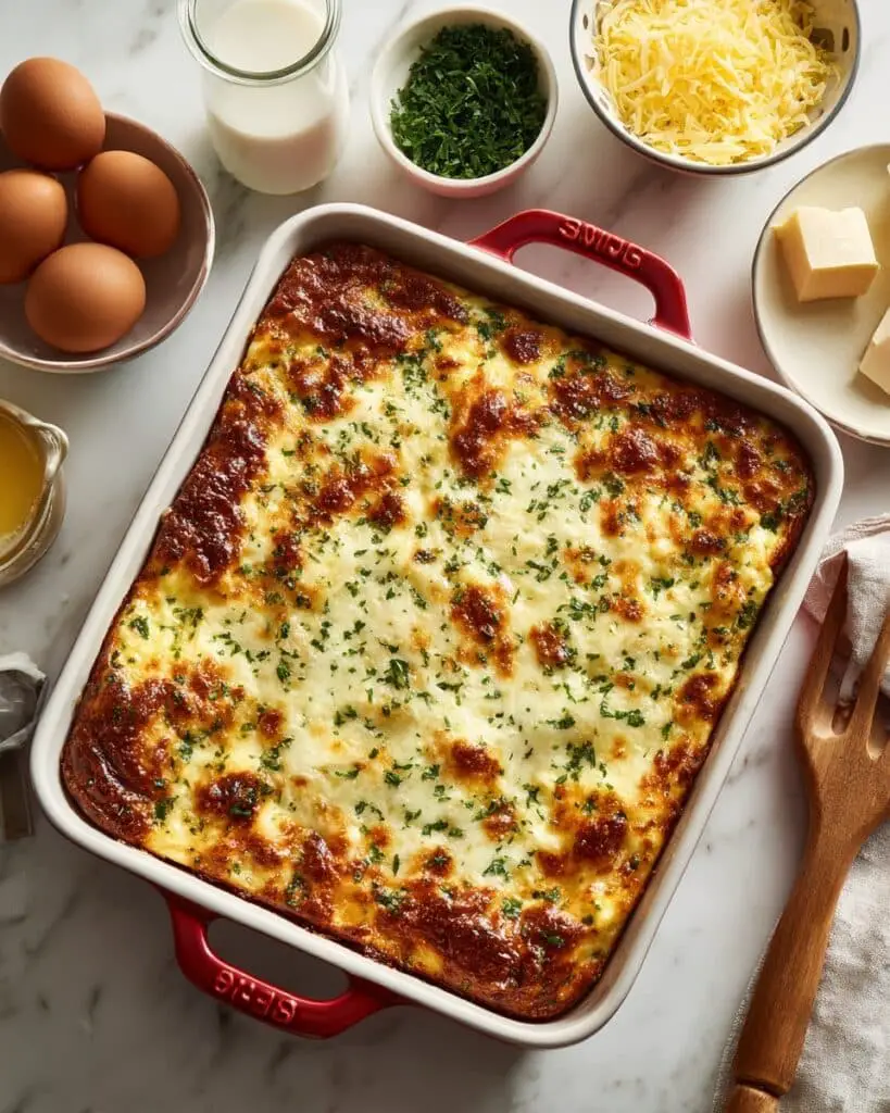 Cheesy Tater Tot Breakfast Bake Recipe