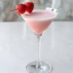Strawberries and Cream Martini Recipe