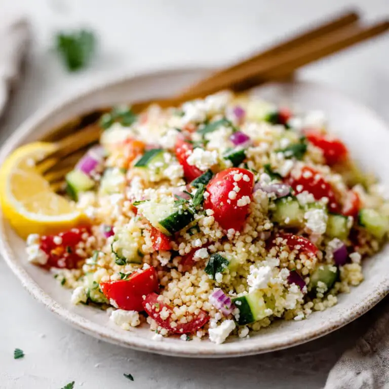 Quinoa Salad with Lemon Vinaigrette Recipe