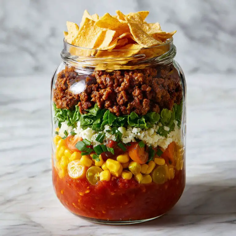 Taco Salad Jars Recipe