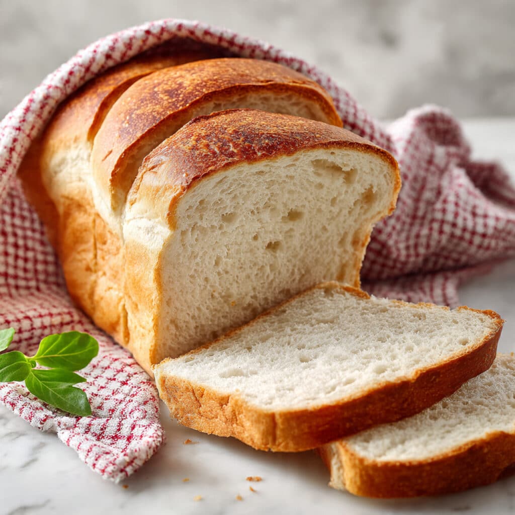 Homemade Soft and Fluffy White Sandwich Bread Recipe