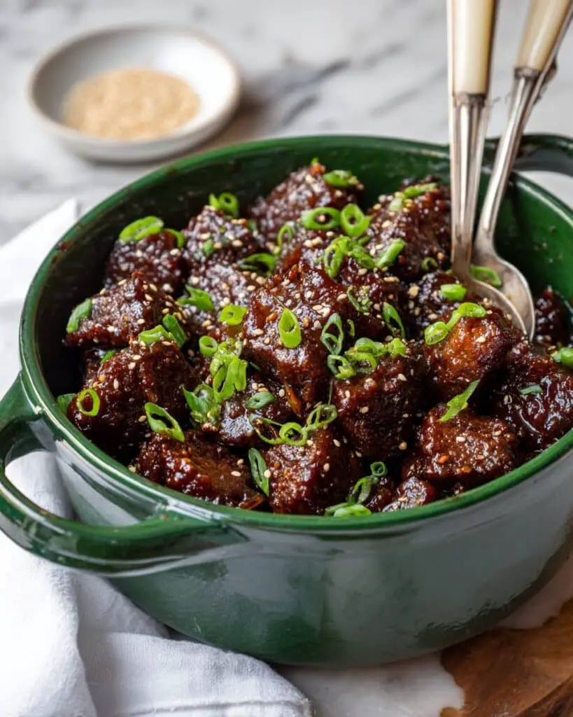Orange Sesame Ginger Braised Beef Recipe