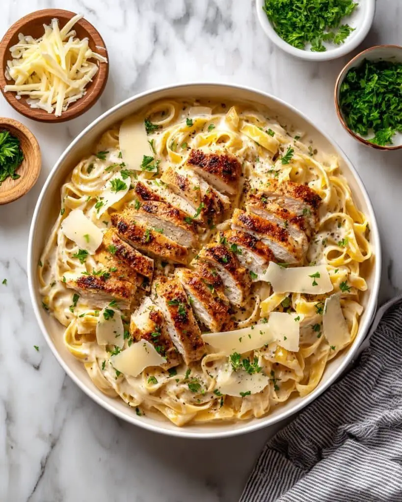 The Easiest Chicken Alfredo Recipe