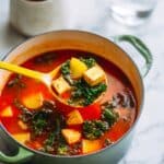 Cuban White Bean Soup with Smoked Ham and Herbs Recipe