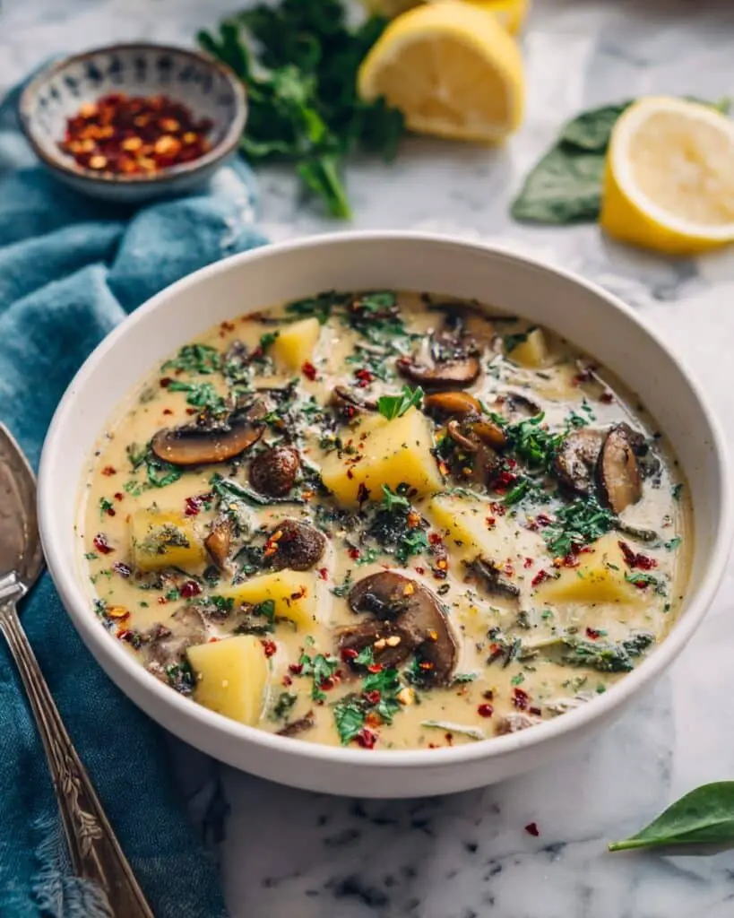 Creamy Italian Sausage and Kale Soup (Zuppa Toscana) Recipe