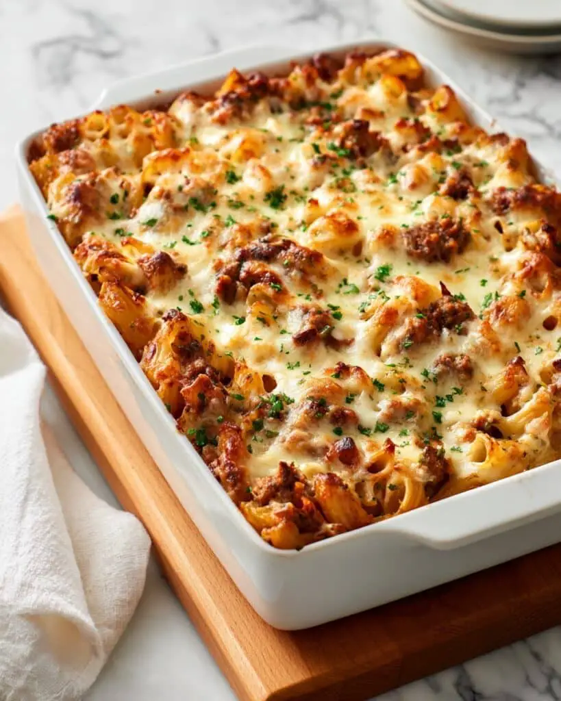 Easy Cheeseburger Casserole Recipe