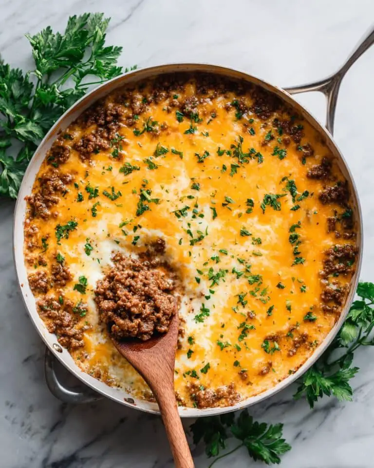 Beef and Cauliflower Rice Casserole Recipe