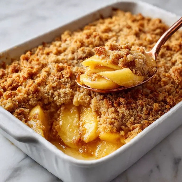 Apple Crisp with Oat Topping Recipe