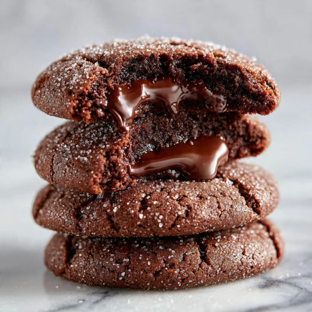 Caramel-Stuffed Ginger Cookies Recipe