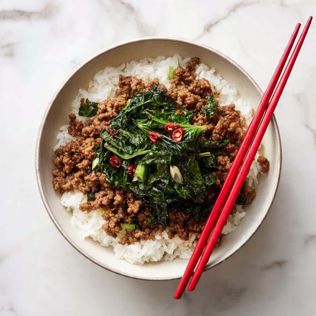 Beef Donburi with Shiso Recipe